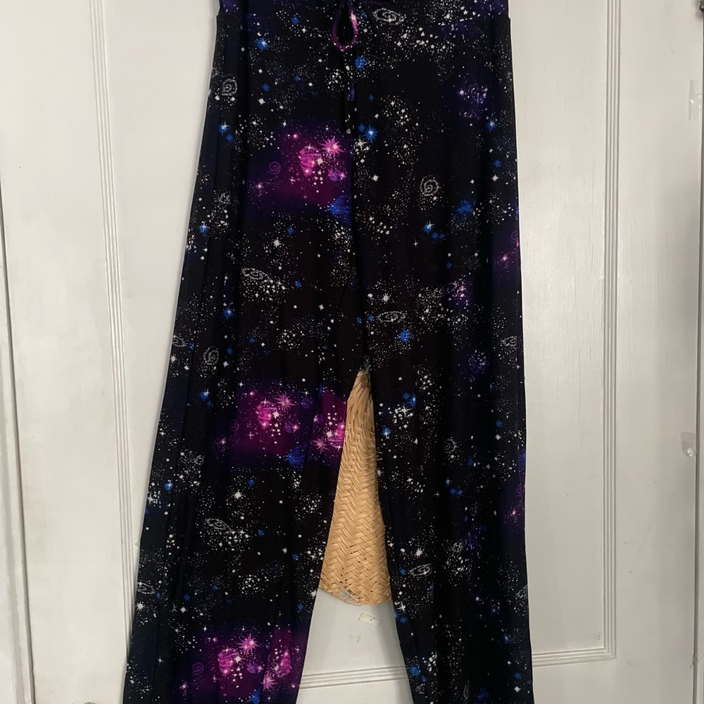 Womens long spandex pants, color Black, Brand New never used, 100%Spandex